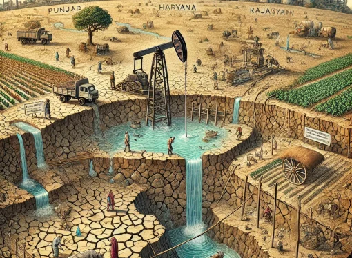 Punjab, Haryana, and Rajasthan Lead in Groundwater Overexploitation: A Growing Crisis