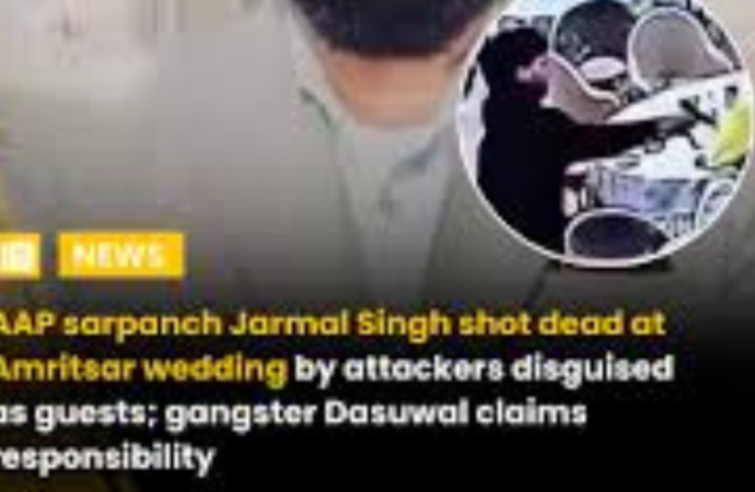 Accused Gangster in Amritsar Sarpanch Murder Killed in Tarn Taran Police Encounter